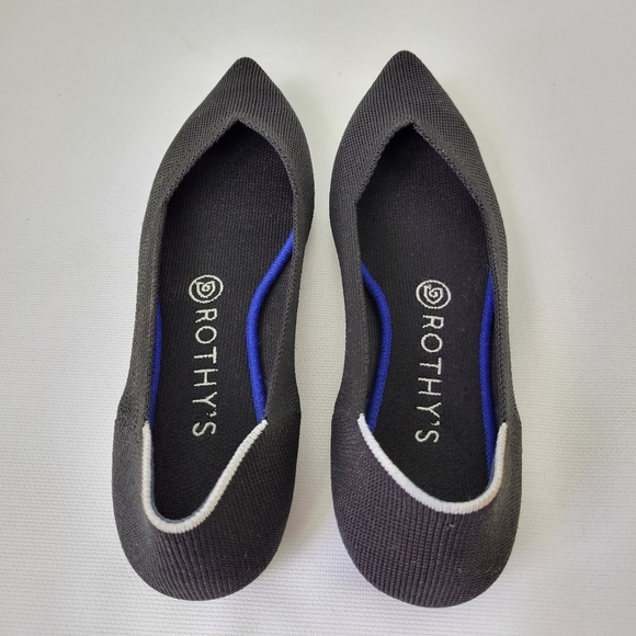 Rothy's Pointy Toe Flats Excellent Condition Sz 8 - Picture 8 of 13
